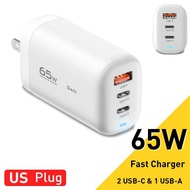 Essager 65W GaN USB Type C Charger QC3.0 PD3.0 Fast Charger for Samsung PPS 45W Phone Chagers