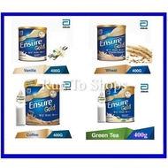 Ready Stock Abbott Ensure Gold Vanilla / Wheat / Coffee 400g EXP 02/2023 Milk Powder Nutrition Ensur