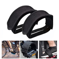 1 set Fixie Bike Pedal Strap Bicycle Pedal Strap Foot Strap Fixie Bike Pedal Fixed Toe Clip Nylon Ma