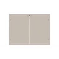 บานซิงค์คู่ KITZCHO CURVE 86x66 ซม. สี SAHARA (1312641)