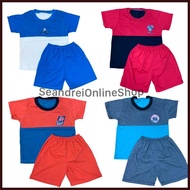 Kids T-Shirt Terno Combi For Boy 4-6 Year Old Cotton