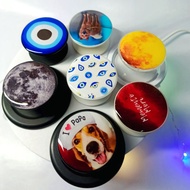 Clars Résin: Personalized Photo Phone Grip Holder Custom Handmade Pop Socket Magnetic Magsafe Stand