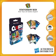 ORIGINAL - Hasbro Gaming Clue Card Game for Kids Ages 8 & Above, 3-4 Players Strategy Game (E7589)