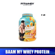 BAAM MY WHEY PROTEIN MAX 3 lb SUMMER MANGO (LIMITED)