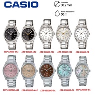 Casio General LTP-1302D / LTP-1302DD / LTP-1302DS Stainless Steel Band Women Watch