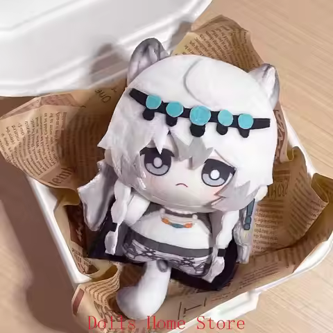 Game Arknights Pramanix Attribute 10CM Cosplay Plaything Baskpack Pendant Keychain Mascot Plushie Da