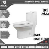 MAJU 8604 ONE PIECE TOILET BOWL ( 1order for 1 set )