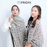 ITSFRIDAY YARDLEY IN BLACK Scarf