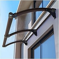 Window Awning For Door Entrance, Awnings For Doors With Separate Drainage, Polycarbonate UV, Rain, A