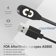2/1PCS For AfterShokz Aeropex AS800 AS803 Magnetic USB Charging Cable For AfterShokz OpenComm ASC100 Bone Conduction Headphones [countless.sg]