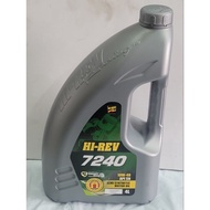 Hi-Rev High Quality 10w40 7240 Semi Synthetic Engine Oil 4L with free gift 8000KM Hirev Engine Oil