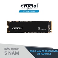 Crucial P3 500GB NVMe 3D-NAND M.2 PCIe Gen3 x4 CT500P3SSD8 SSD