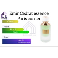 Emir Cedrat essence Paris corner original Dubai Arab Emirates edp perfume for male and female