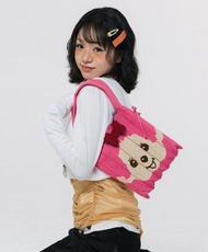 (買多了，全新的) JOSEPH AND STACEY x Monchhichi 幸運褶皺小巧包