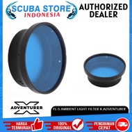 FL-5 Ambient Light Filter Torch XAdventurer For M15000 M8000 Accessories Underwater Videolight Divin