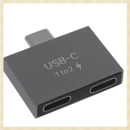 [1fnejakblh.ph] USB C Male to Dual USB C Female Splitter Converter Adapter USB C Extension Connector