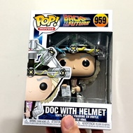 [Lee Da] Funko POP Back To The Future Dr. Brown Helmet Doc with 959