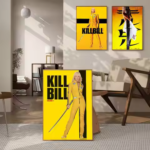 Film K-Kill Bill Cool Poster For Bedroom Gamer Room Decor Restaurant Wall Trendy Aesthetic Gift