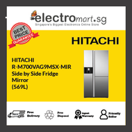 HITACHI R-M700VAG9MSX-MIR Side by Side Fridge Mirror (569L)