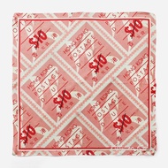 香港欠資郵票方巾