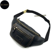 Rush Rider Leather Waist Bag Pouch Bag Men Chest Bag Crossbody Waist Pouch