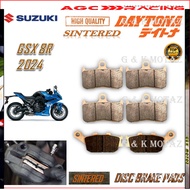 SUZUKI GSX8R BRAKE PADS SINTERED LONG LIFE TOP QUALITY G&K