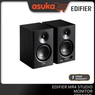 Edifier MR4 Studio Monitor Speaker - Balanced TRS Input | Headphone Output | Silk Film Tweeter | 4 I