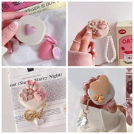 ins Cartoon For Baseus BD1 / E19 E20 E17 E18 M3S MC1 WM01 WM02 Case cute keychain /Silicone Earphone