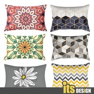 🍇 Sarung Bantal Segi Empat Kusyen Hiasan Throw Pillow Square Soft Inner Sofa Cushion 30x50cm 沙发枕头套