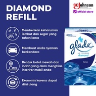 Shippingbebas Glade Diamond Aqua Fragrance/ Car Perfume/ Air Freshener Refill 80ML