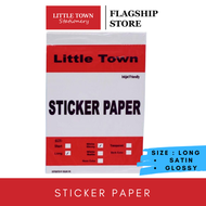 Sticker Paper Satin/Glossy Size FC/Long