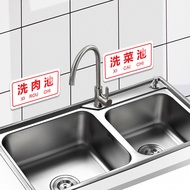 [48H Shipping] Kitchen Sign Acrylic Reminder Sign Reminder Sign Canteen Restaurant Indicator Sign Ki