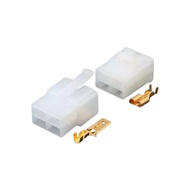 5 Sets Domestic 6.3 Series Large-Hole High-Current Automotive Connectors 4-Core Plugs DJ70413A-6.3-1