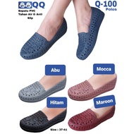 Women's rubber ballet flats Q100