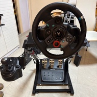 logitech g923賽車軚盤連排檔、腳踏及支架