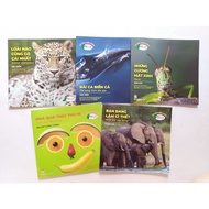 Book for Developing Baby's Senses (Odd) - Knocking on Nature's Door (5 books) Kim Dong