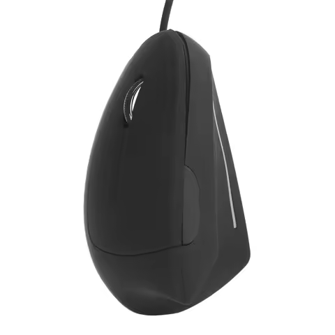Wired Mouse Left Hand Mouse Vertical Ergonomic DPI Adjustable 800/1200/1600DPI USB Optical for Windo