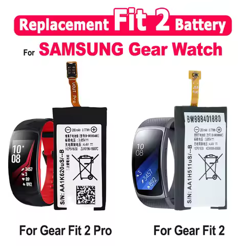 NEW EB-BR365ABE EB-BR360ABE For Samsung Gear Fit 2 Pro SM-R365 R365 / Gear Fit2 Fit 2 R360 SM-R360 R