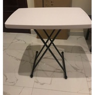 [5 Kg] KRISBOW PICNIC Adjustable Folding Table,/ Dining Table,/ Terrace Table,/ Kitchen Table, WFH W