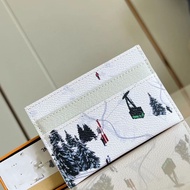 Creative Genuine Leather Card Holder Fashion with Lanyard Multifunctional Purse Card Holder Hand-Pai