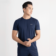 Áo thun nam thể thao cổ tròn tay ngắn Mentoris Vải thun lạnh thoáng khí Co giãn thoải mái MTS01
