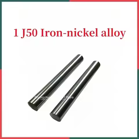 1J50/4J50 Nickel-Iron Permalloy Rod - High Magnetic Saturation, Soft Magnetic Alloy for Precision Ap