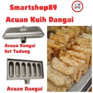 Acuan kuih Dangai Set Tudung Tebal Aluminium Bahulu mould /dangai mould