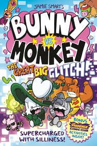 หนังสืออังกฤษใหม่ Bunny vs Monkey: The Great Big Glitch (a Phoenix Comic Book)