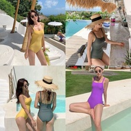 Peach One Swimsuit Women's Bright Colors Sexy Backless Work M-XL VS1
