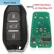jinyuqin Smart Keyless Go Remote Key 3 Buttons 433MHz 4A PCF7945 ID46 chip for Peugeot 308 408 508 5