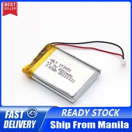 High Capacity 103450 2000mAh 3.7V Lipo Battery with JST PH2.0 Connector