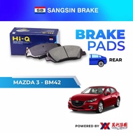 SANGSIN Rear Brake Pad For Mazda 3 BM42 SP-1730