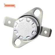 PEONYTWO 2pcs Thermostat, KSD301 145°C/293°F Temperature Switch, Durable Normally Closed N.C Adjust Sliver Temperature Controller