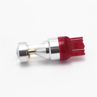 T20 RED LED Brake Light 350Lumens , 7443 30W CREE LED Tail Light Bulbs